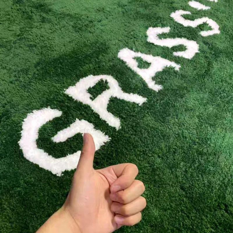 "Wet Grass" Rug