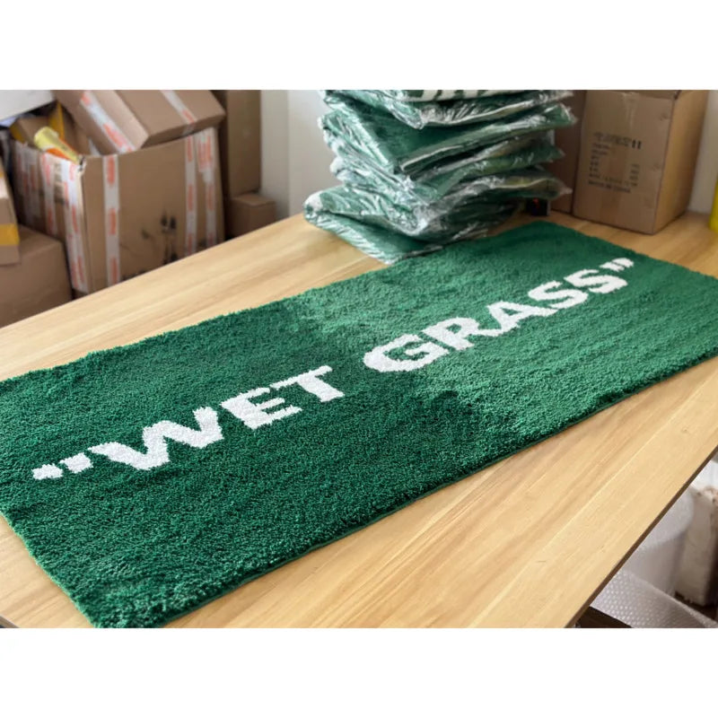 "Wet Grass" Rug