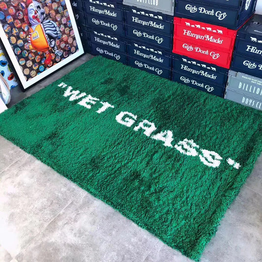 "Wet Grass" Rug