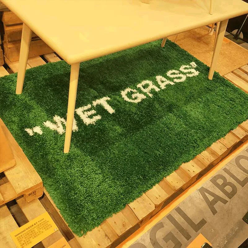 "Wet Grass" Rug