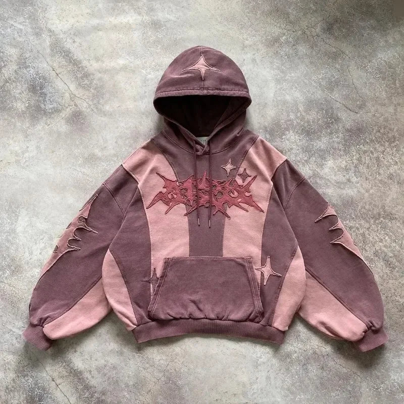 Y2K Ripped Hoodie